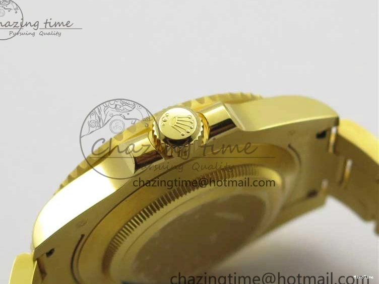 MiroTime 0522 TopPick Submariner 116610 LB ROF Best Edition YG Wrapped Blue Dial on YG Wrapped Bracelet A 2910